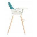 Trona Madera 2 en 1 Nutri Wood Verde Petróleo  KIKKA BOO