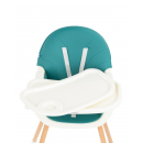 Trona Madera 2 en 1 Nutri Wood Verde Petróleo  KIKKA BOO