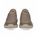 Mocasin Textil Marron  SKECHERS