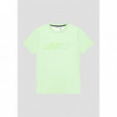 Camiseta Regular Fit de Algodón con Logotipo Estampado Frontal de ANTONY MORATO