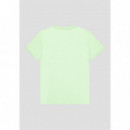 Camiseta Regular Fit de Algodón con Logotipo Estampado Frontal de ANTONY MORATO