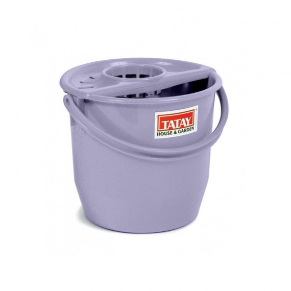 Cubo con Escurridor Redondo 17 Litros Azul Paloma 11026.00