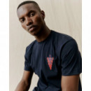 Camisetas Hombre Camiseta LIBERTINE LIBERTINE Beat Grape