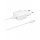 SAMSUNG Cargador Red Usb-c 15W Pd Blanco + Cable Datos Tipo C  EP-T1510XWEGEU