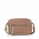 Bandolera Polipiel Taupe  LOIS