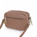 Bandolera Polipiel Taupe  LOIS