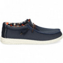 Wallabee Azul  HEY DUDE