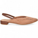 Bailarina Cs/talon Crochet Cuero  MIUXA