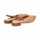 Bailarina Cs/talon Crochet Cuero  MIUXA