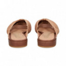 Bailarina Cs/talon Crochet Cuero  MIUXA