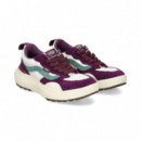 Deportivo Canvas+ante Hielo+violeta  VANS