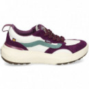 Deportivo Canvas+ante Hielo+violeta  VANS