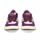 Deportivo Canvas+ante Hielo+violeta  VANS