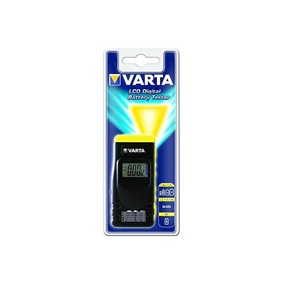 VARTA Comprobador de Pilas Digital 1.2/1.5/3/9V