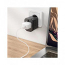 BOROFONE Enchufe Universal Eu/us/aus/uk con 2XUSB-A BAC1 Negro