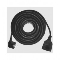 SILVER Alargador Corriente Schucko 3Mtrs 9223 Negro