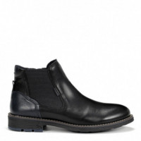 FLUCHOS Botín Negro F1343-HABANA NEGRO+COM4
