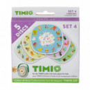 Set 4 Discos TIMIO