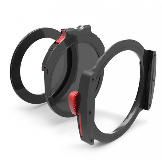 Kit Portafiltros HAIDA M10 + Anillo 77MM (adaptador) + Filtro Polarizador HD4306