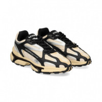 Deportivo Malla+nobuck Cuero+negro  LACOSTE - Guanxe Atlantic Marketplace