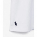 Camisetas Hombre Camiseta POLO RALPH LAUREN Polo Sport Loose Fit White