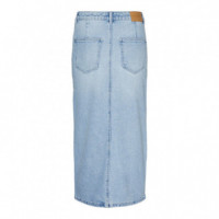 Falda VERO MODA Veri Vaquera MIDI - Guanxe Atlantic Marketplace