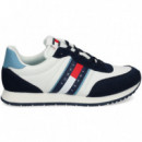 Talon+banda Cielo Dep Blanco  TOMMY HILFIGER