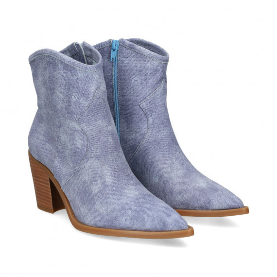 Botin Cowboy Textil Jeans  UNISA