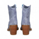 Botin Cowboy Textil Jeans  UNISA