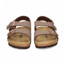 Sandalia 3 Hebillas Birko-flor N.marron  BIRKENSTOCK