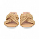 Pala Cruzada Trenzada Camel  BIBI LOU