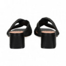 Pala Cruzada Trenzada Negro  BIBI LOU