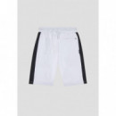 Shorts de Corte Regular en Mezcla de Algodón y Poliéster Sostenible de ANTONY MORATO