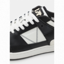 Sneaker GUESS Sava Blanco-negro Pb