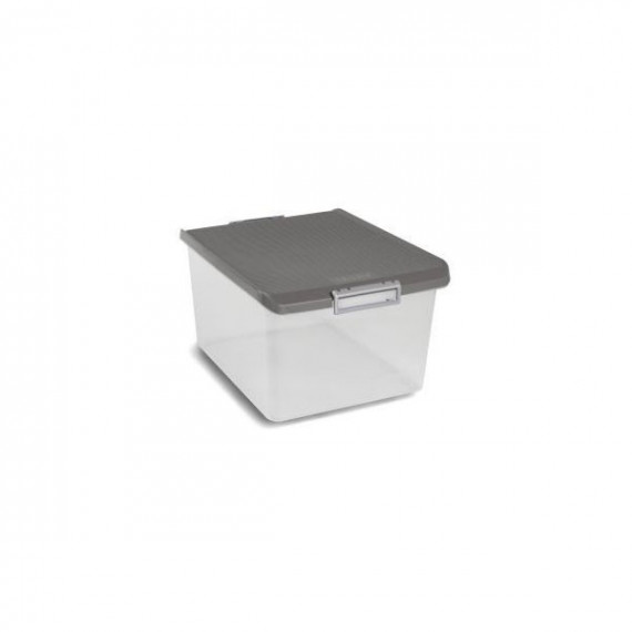 Caja Multiusos 14L. Gris  TATAY