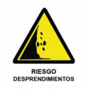 Cartel Pe Riesgo Desprendimientos 40X30