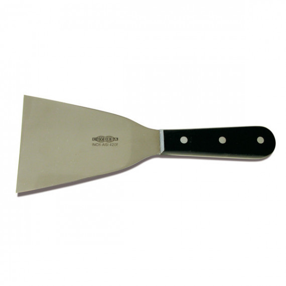Rasqueta Plancha Inoxidable con Mango 8 Centimetros