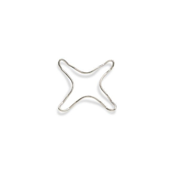 Soporte para Fuego Cromado 13X13CM