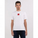 Camisetas Hombre Camiseta REPLAY de Punto con Logo Archivio