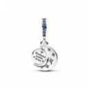 PANDORA Charm Colgante en Plata de Ley Luna Brillante Giratoria​ 792979C01