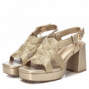 XTI Sandalias Oro 142337-ORO