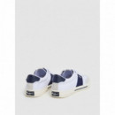 PEPE JEANS Zapatillas Kenton Strap Blancas PMS31042-800