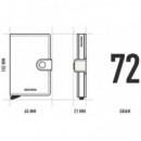 SECRID Billetera Miniwallet Carbon