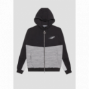 Sudadera ANTONY MORATO Negra Gris Logos