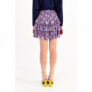 Falda LILI SIDONIO Blue Nikki