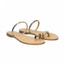 Esclava Dedo Aplique Oro  NICOLAS LAINAS