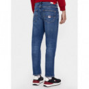 Dad Jean Rglr Tprd AH6158 Denim Dark  TOMMY JEANS