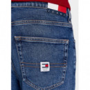 Dad Jean Rglr Tprd AH6158 Denim Dark  TOMMY JEANS