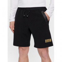 Shorts Black  EA7 EMPORIO ARMANI 7 - Guanxe Atlantic Marketplace