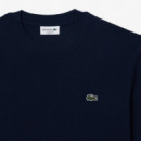 Camiseta de Corte Clásico de Punto de Algodón  LACOSTE